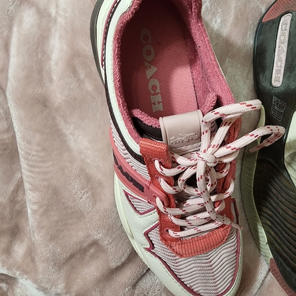 Coach pink Sneakers size 8 womens - Picture 11 of 11